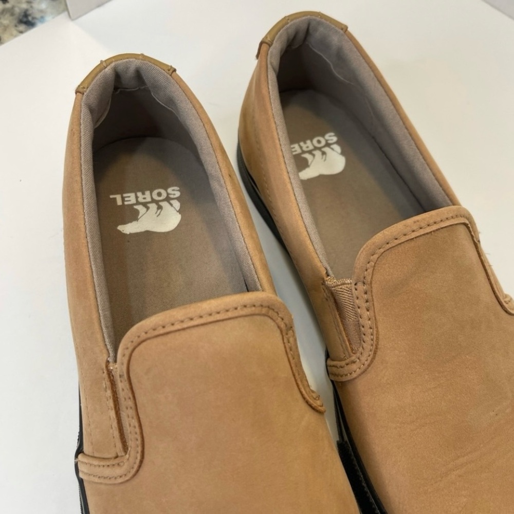 SOREL MENS CARIBOU WATERPROOF SLIP ON SNEAKER SIZE 9 - Picture 3 of 10